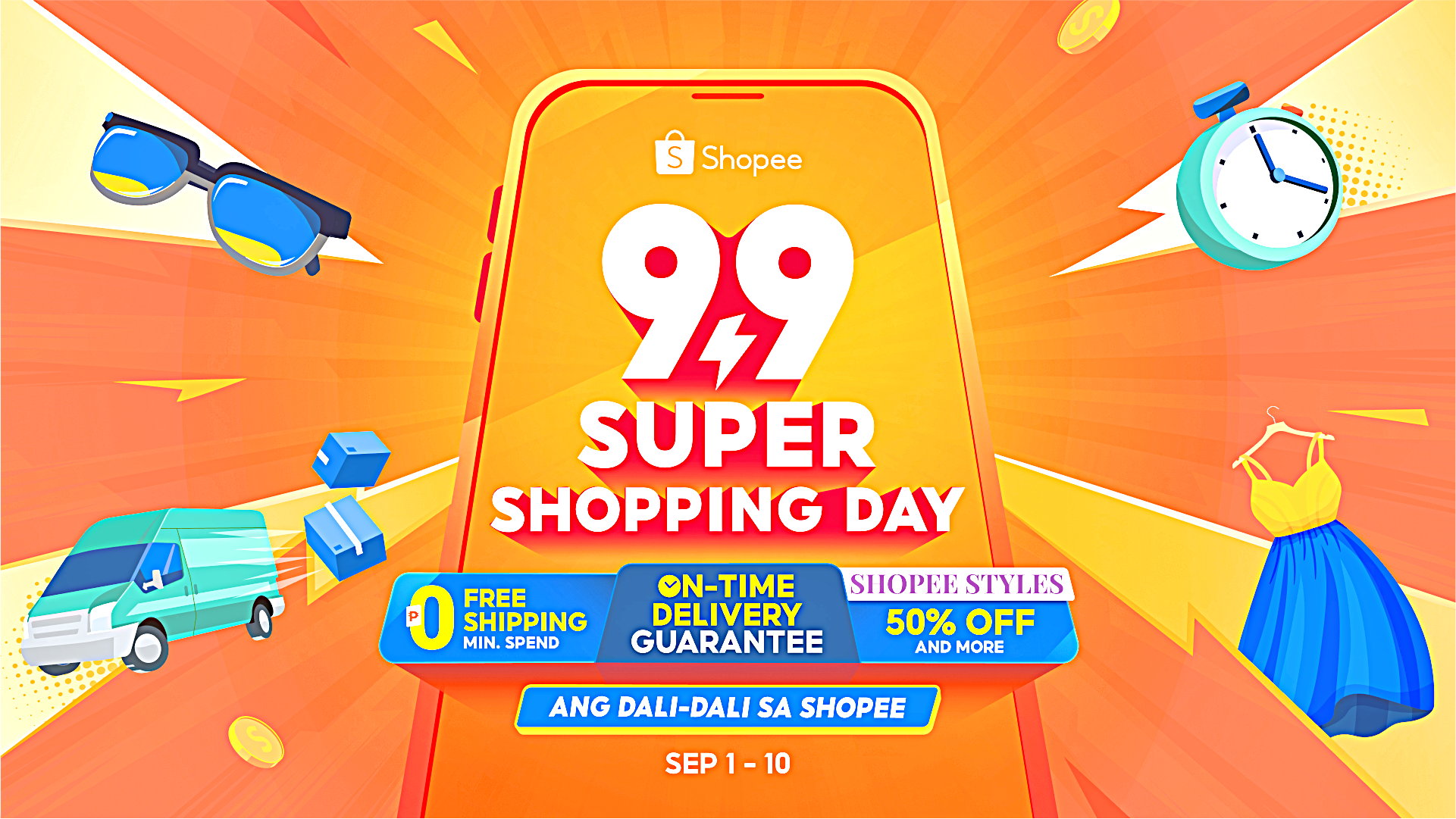 SHOPEE TAKES THE ONLINE SHOPPING EXPERIENCE TO NEW HEIGHTS FOR 9.9 SUPER SHOPPING DAY